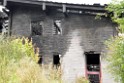Schwerer Brand in Einfamilien Haus Roesrath Rambruecken P158